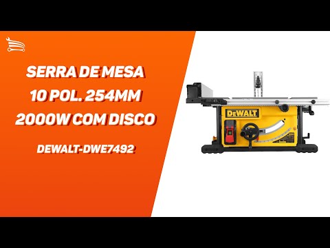 Serra de Mesa 250mm 2000W com Disco  - Video