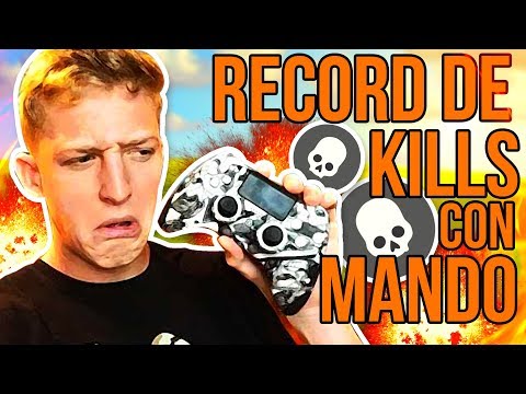 47 KILLS JUGANDO CON MANDO vs PC! UNA LOCURA en FORTNITE