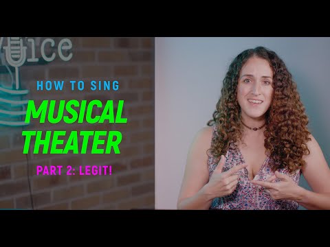 01.37 - How to Sing Musical Theater, Part 2: Legit