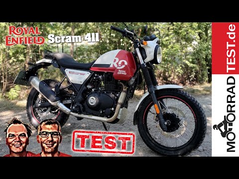 Royal Enfield Scram 411 | Test der neuen Scrambler-Version der RE Himalayan