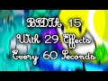 BFDIA 15 With 29 Effects Every 60 Seconds