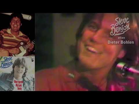 Steve Benson  Dieter Bohlen  Dont throw my love away   Video  12  1981