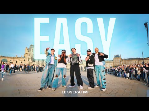 [KPOP IN PUBLIC PARIS | ONE TAKE] LE SSERAFIM (르세라핌) EASY Dance Cover by Young Nation Dance
