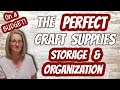 Craft Room Organization Ideas On A Budget