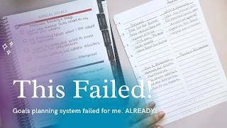 Planner Chat 💕 | My 2026 Goal Planning System FAILED