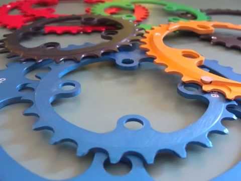 Guarniture MTB: KIT Doppia anche personalizzata con nome by Zero_B. Meno di 80gr la coppia!