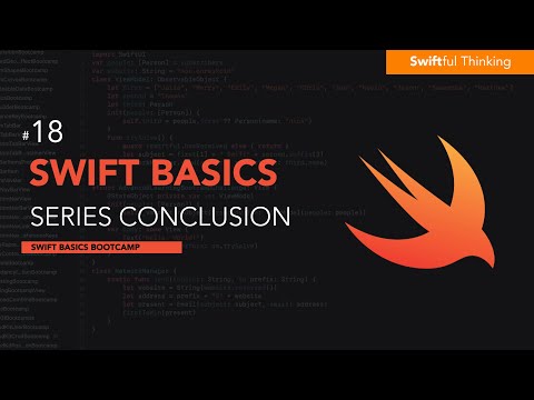 Learn Swift online for FREE Series Conclusion | Swift Basics #18 thumbnail