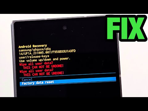 Samsung Galaxy Z Fold 6 Hard Reset Not Working? (SOLVED)