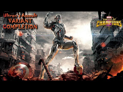 Ultron's Assault Variant - CH2 Ultron Drone Solo with 5/65 Ghost - Marvel Contest of Champions