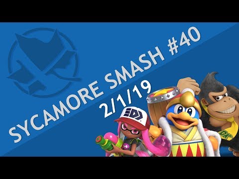 Sycamore Smash #40 - Ultimate Singles (2/1/19)