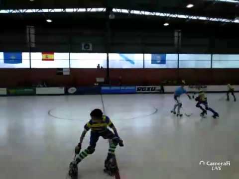 GaliciaN hockey - Sector Alevín - Partido entre Compañía de María y CH Compostela