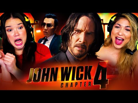 JOHN WICK CHAPTER 4 Final Trailer REACTION! | Keanu Reeves | Donnie Yen | Bill Skarsgård