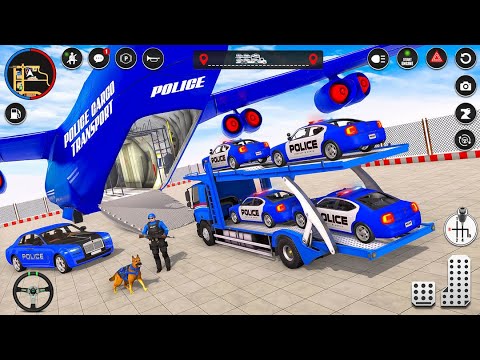 Grand Police Cargo Vehicles Simulator - Transporter Police Car Driver 3D - Android Gameplay