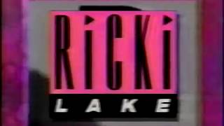May 1996 - Promo for 'Ricki Lake Show'