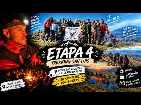 😱 NO SABÍAMOS LO QUE NOS ESPERABA...🏔️ | Rio San Lorenzo | De Las Chacras a Leandro Alem | Etapa 4
