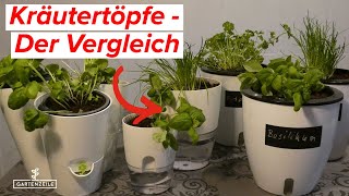 3 Kräutertöpfe im Test - Welcher ist der Beste? Automatische Bewässerung für deine Küchenkräuter!