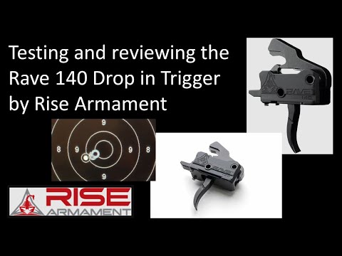 First Shots - Rise Armament Rave 140 Trigger #Shorts
