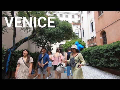 Venice Italy walking tour 22 June 2022