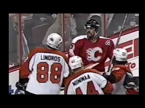 Flames - Flyers rough stuff 10/23/97