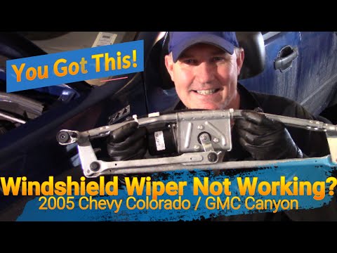 Windshield Wipers Not Working? How to Fix Your Wipers Yourself Chevrolet Colorado, GMC Canyon Hummer