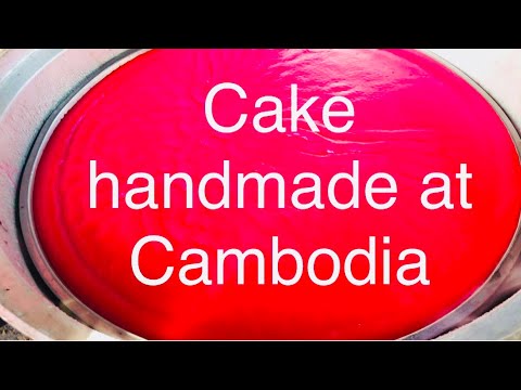 Yummy traditional cake at Cambodia