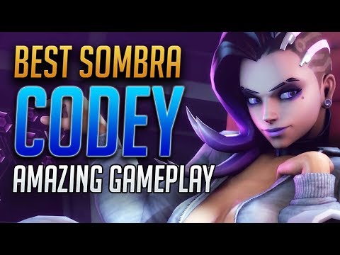 Overwatch -  INSANE SOMBRA!Codey Competitive on ALT (GRANDMASTER RANK)