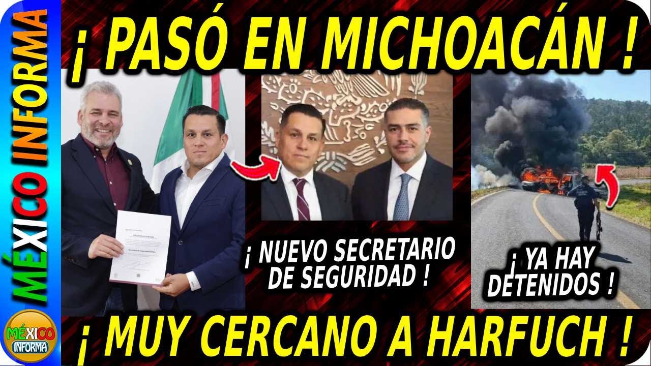 PASÓ EN MICHOACÁN. CAMBIAN SECRETARIO DE SEGURIDAD Y ¿EMPIEZA EL CAOS? ENTREVISTAN A GRECIA QUIRÓZ.