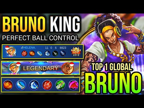 KING OF BRUNO IS BACK! BRUNO BEST BUILD 2020 | Top 1 Global Bruno - Mobile Legends