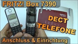 FRITZ! Box 7390: Einrichtung eines DECT Schnurlos-Telefons (z.B. Gigaset)