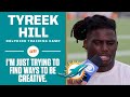 Dolphins Training Camp: Tyreek Hill addresses coming off HISTORIC first season in Miami | CBS Sports