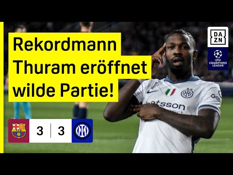 FC Barcelona - Inter Mailand | Halbfinal-Hinspiel | UEFA Champions League | DAZN Highlights