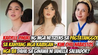 Karylle Pinuri ng mga netizens sa pagtatanggol kin Janella at Kim Chiu -Kim nabanstos nga ba?