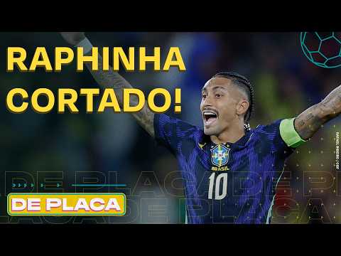 RAPHINHA CORTADO DA SELEÇÃO; CRISTIANO RONALDO IRRITADO COM JJ; CITY CONDENADO | De Placa 30/06/26