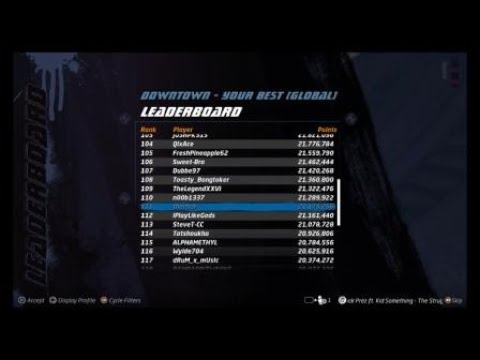 Downtown Secret Score - 21m EASY LINES TO FOLLOW - Thps