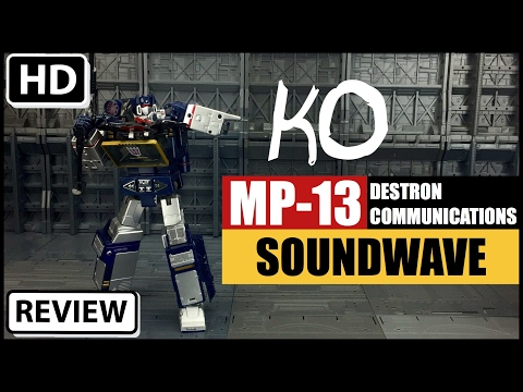 Transformers KO Takara Tomy MP13 Meisterwerk Soundwave