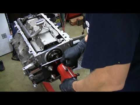 LS Conversion swap, Part 41 Front rear cover oil pan