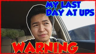 My Last Day at Full-Time UPS Package Handler: A Warning