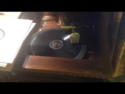 1926 Brunswick Panatrope after rebuild.