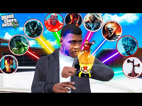 Franklin & Shin Chan Trying New Avengers Watch to Join Avengers in Gta 5 in Telugu