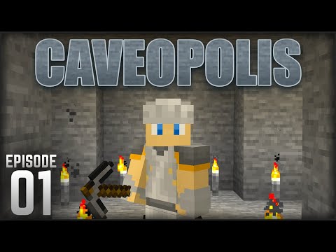 A Skyblock... BUT NOT! | Caveopolis - Ep. 1 (Modded Minecraft 1.18.2)