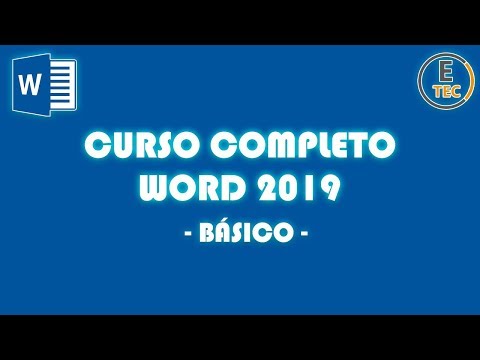 CURSO COMPLETO WORD BÁSICO 2019