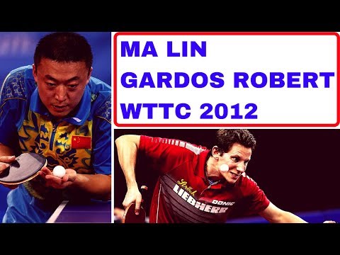 MA LIN - GARDOS Robert PRIVATE RECORD WTTC 2012 TABLE TENNIS