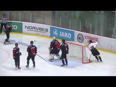 Optibet Hokeja līga. Airwell Energija - DLSS/Dinaburga.  Spēles labākie momenti. (26.10.2022)