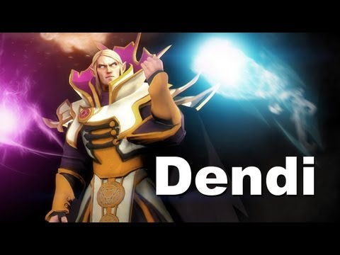 Dendi Invoker gameplay Dota 2