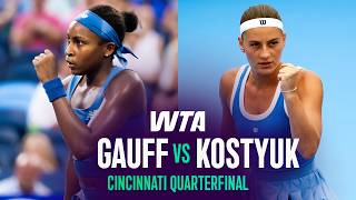 Download lagu Coco Gauff vs. Marta Kostyuk | 2026 Cincinnati Quarterfinal | WTA Match Highlights mp3