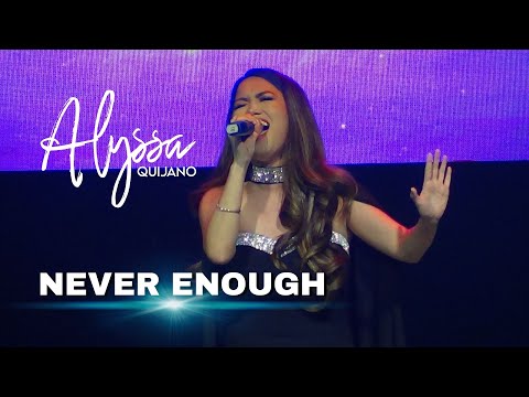 ALYSSA QUIJANO - Never Enough (SM Skydome | January 19, 2024)