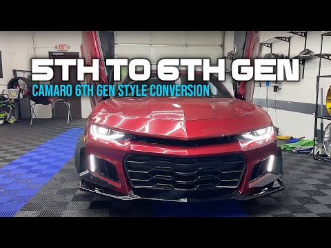 2010-13 Camaro 6th Gen Style ZL1 1LE Bumper Conversion Kit | Next-Gen Speed