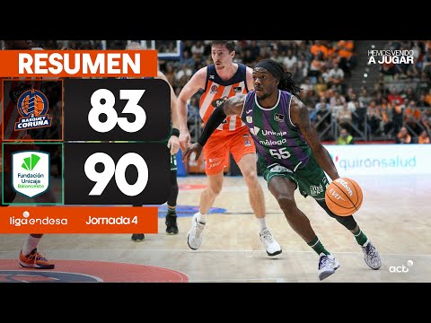 Leyma Coruña - Unicaja (83-90) RESUMEN  | Liga Endesa 2024-25