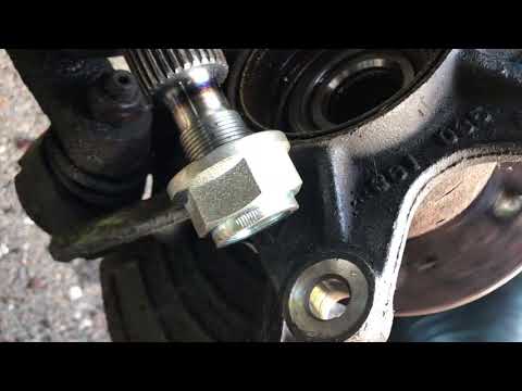 How to install new CV joint Half Shaft Axle ML500 ML320