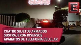 Reporte nocturno: Asalto en plaza comercial Parque Tezontle